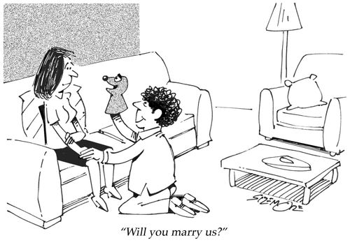 'Will you marry us?'