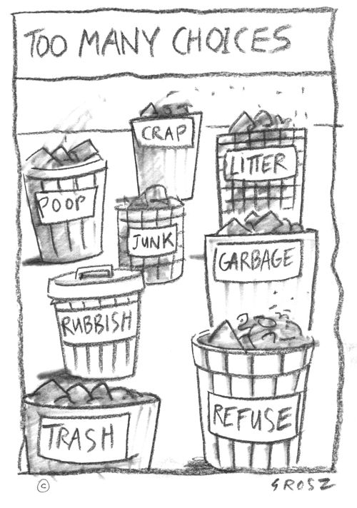 Too many Choices