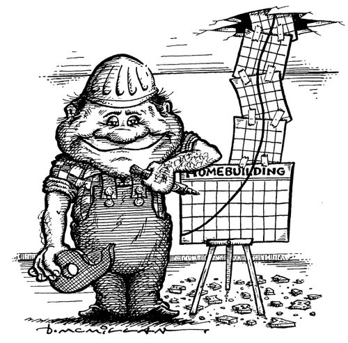 'Home building' going through the roof
