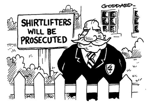 Shirtlifters will be prosecuted