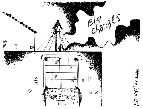 Pope Benedict - Big Changes.