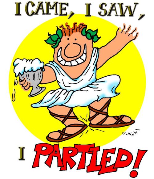 I came, I saw, I partied!