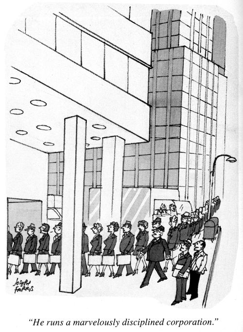 'He runs a marvelously disciplined corporation.'