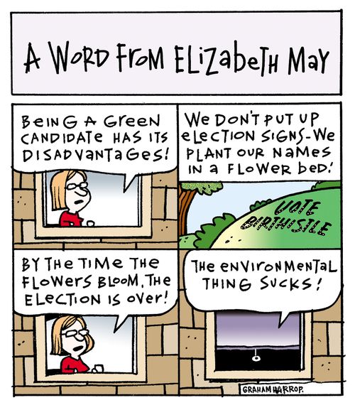 A word from Elizabeth May...