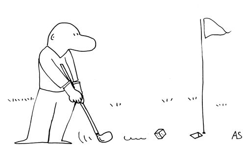 Square Golfball.