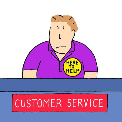 Here to help.