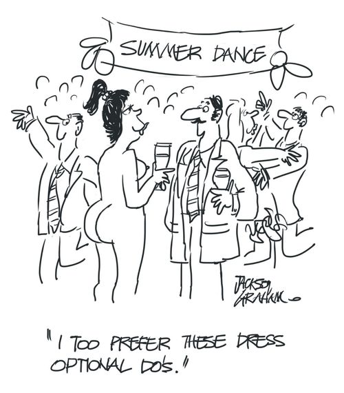 "I too prefer these dress optional dos."