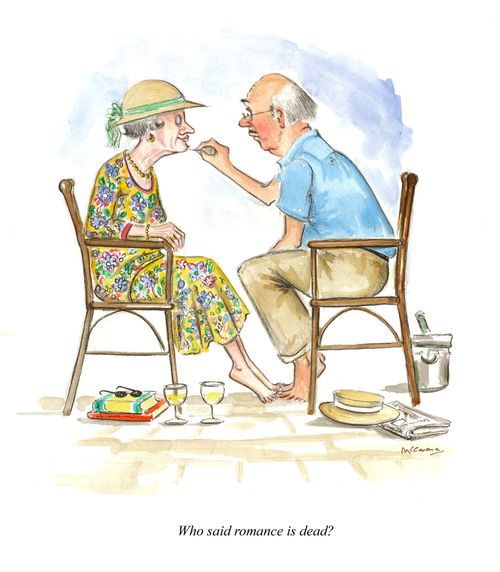 Who said romance is dead?