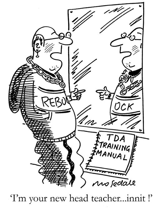 'I'm your new head teacher... innit !'