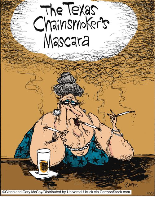 The Texas Chainsmoker's Mascara.