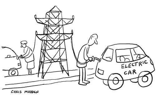 Refueling Electric Cars