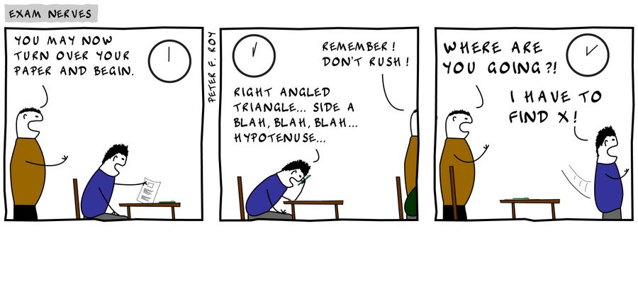 Exam Nerves.