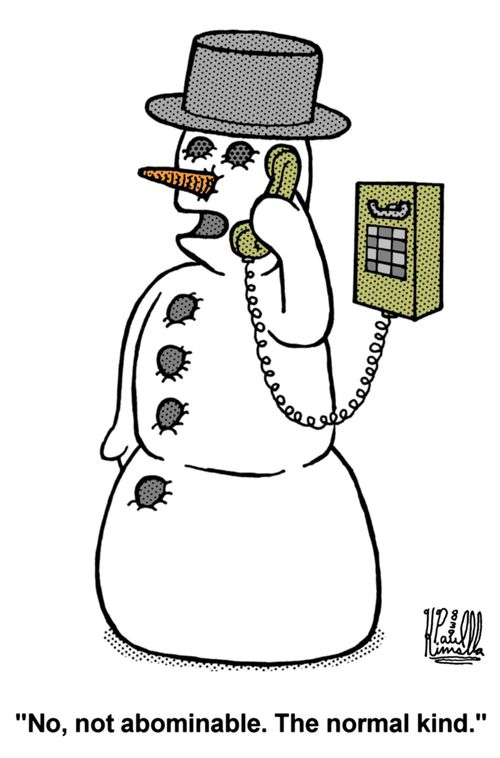 'No, not abominable. The normal kind.'