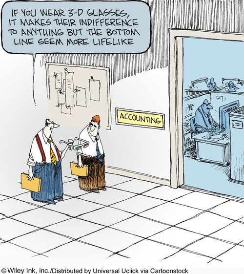 'If you wear 3-D glasses, it makes their indifference to anything but the bottom line see more lifelike.'