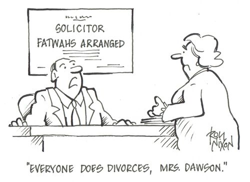 'Everyone does divorces, Mrs.Dawson.'