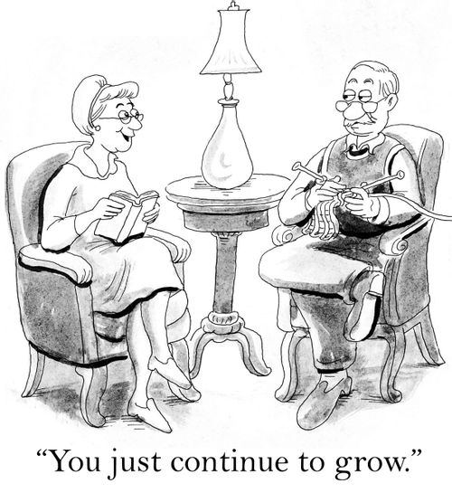 'You just continue to grow.'