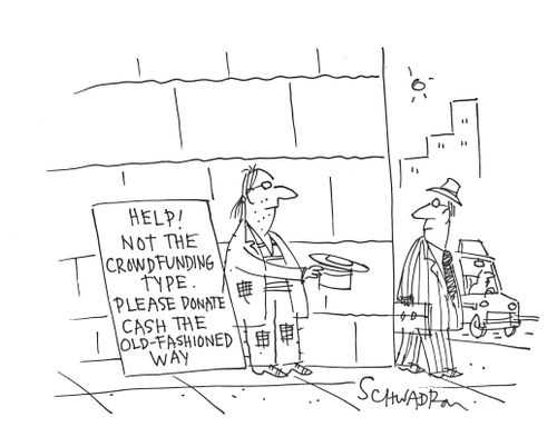 Help! Not the crowd funding type. Please donate cash the old fashioned way.