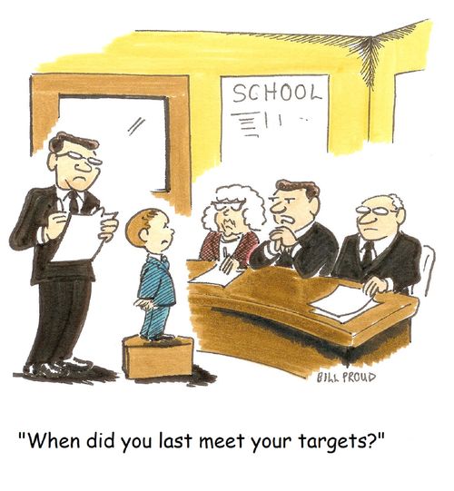 'When did you last meet your targets?'
