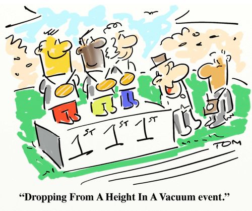 'Dropping From A Height In A Vacuum event.'
