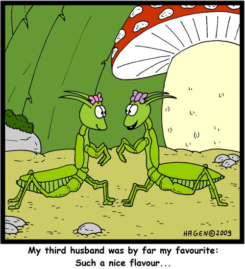 'My third husband was by far my favourite: Such a nice flavour...'