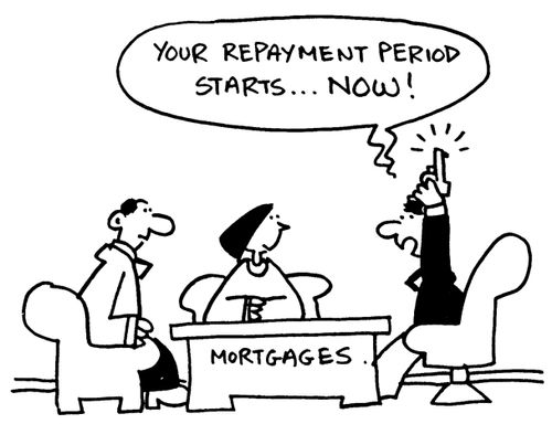 'Your repayment period starts...Now!'