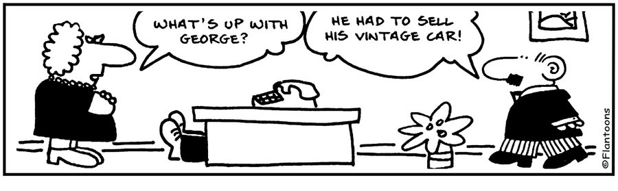What's up with George?