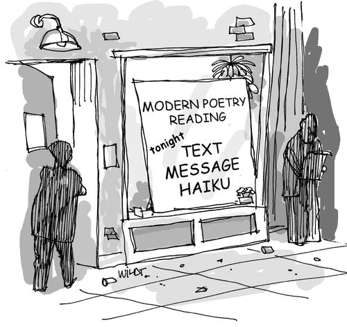 Modern Poetry: Text Message Haiku