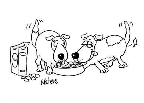 Parping dog.