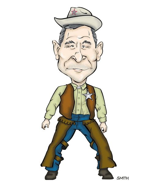 George W Bush Cowboy
