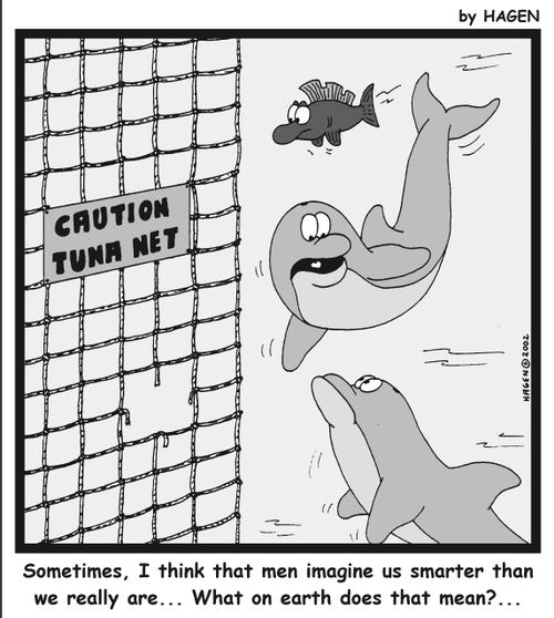 'Sometimes, I think that men imagine us smarter than we really are...What on earth does that mean?...'
