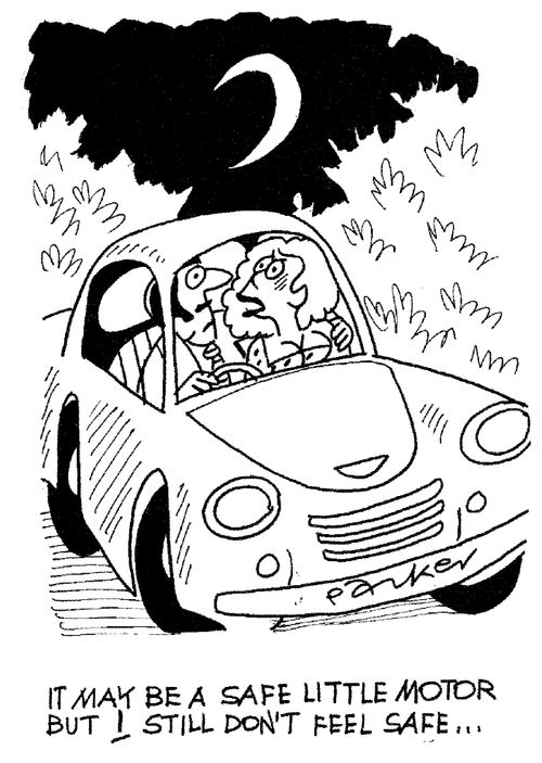 "It may be a safe little motor but I still don't feel safe..."