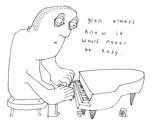 Glen always knew it would never be easy
