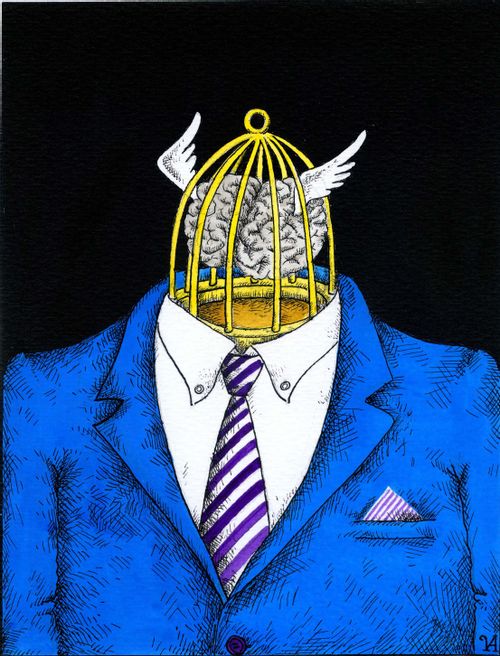 Brain In A Cage