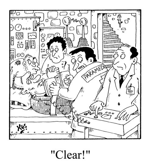 "Clear!"