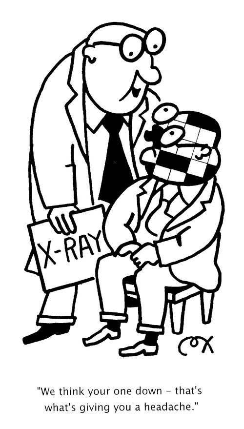 "We think your one down - thats what's giving you a headache"