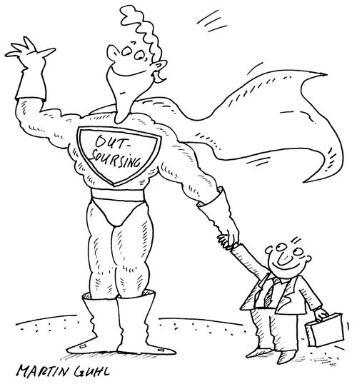 Out-sourcing man
