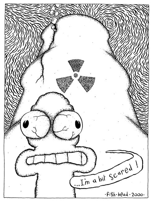 "...I'm a bit scared!"