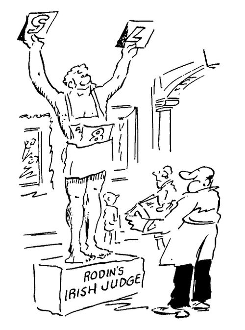 Rodin's Irish Judge