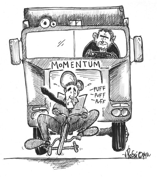 Bush's Momentum.