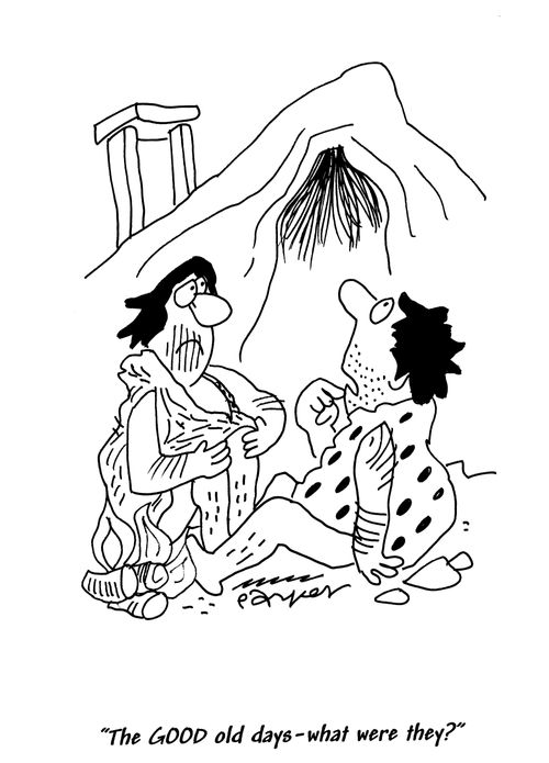 'The GOOD old days - what were they?'