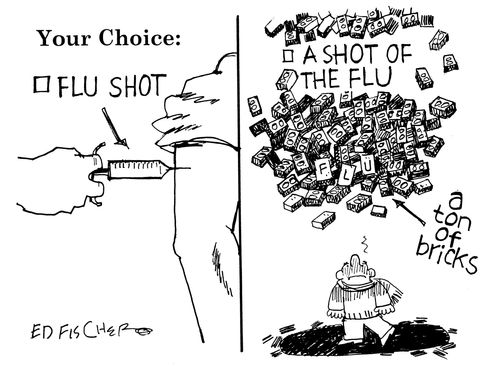 A Shot Of The Flu