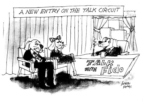 A new entry on the talk circuit - talk with Fido.