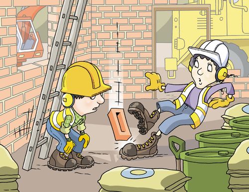 Kids on Building Site.