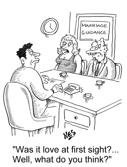 'Was it love at first sight? Well, what do you think?'
