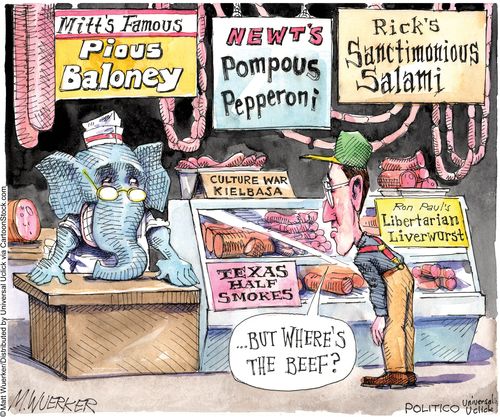 '. . . But where's the beef?'