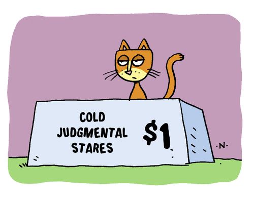 Cold Judgmental Stares $1