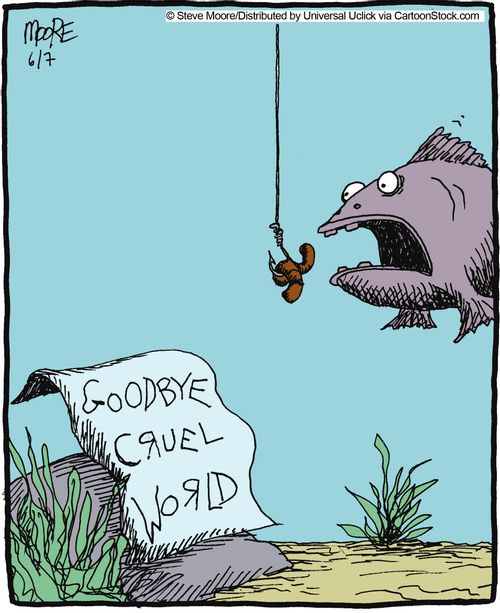 Goodbye cruel world.