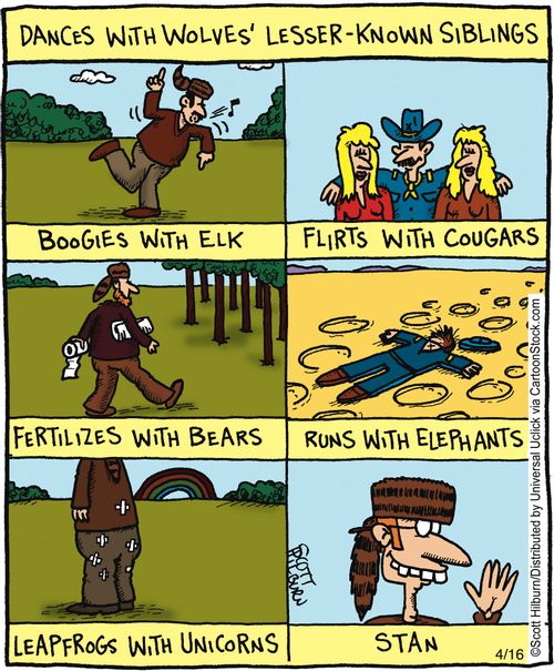 Dances with wolves' lesser-known siblings,