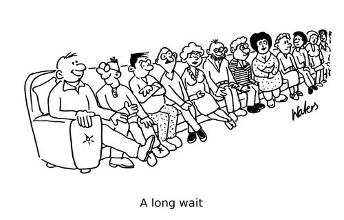 A long wait