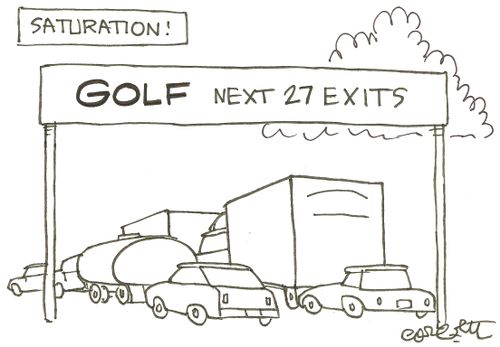 Saturation: GOLF...next 27 exits.